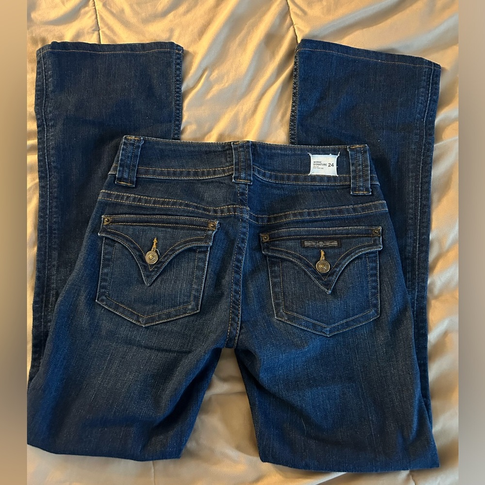 Women’s boot cut Hudson jeans size 24 midrise